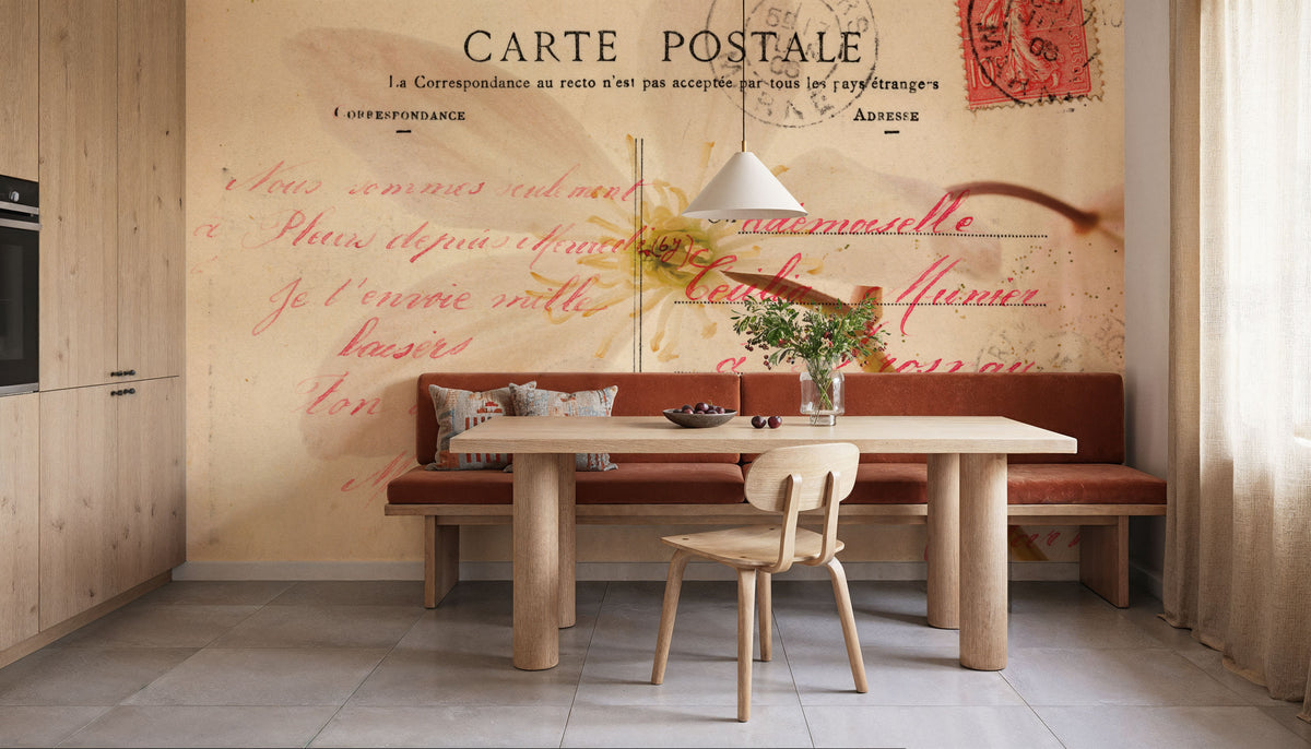 Letters to My Love II Mural Wallpaper - room preview 06