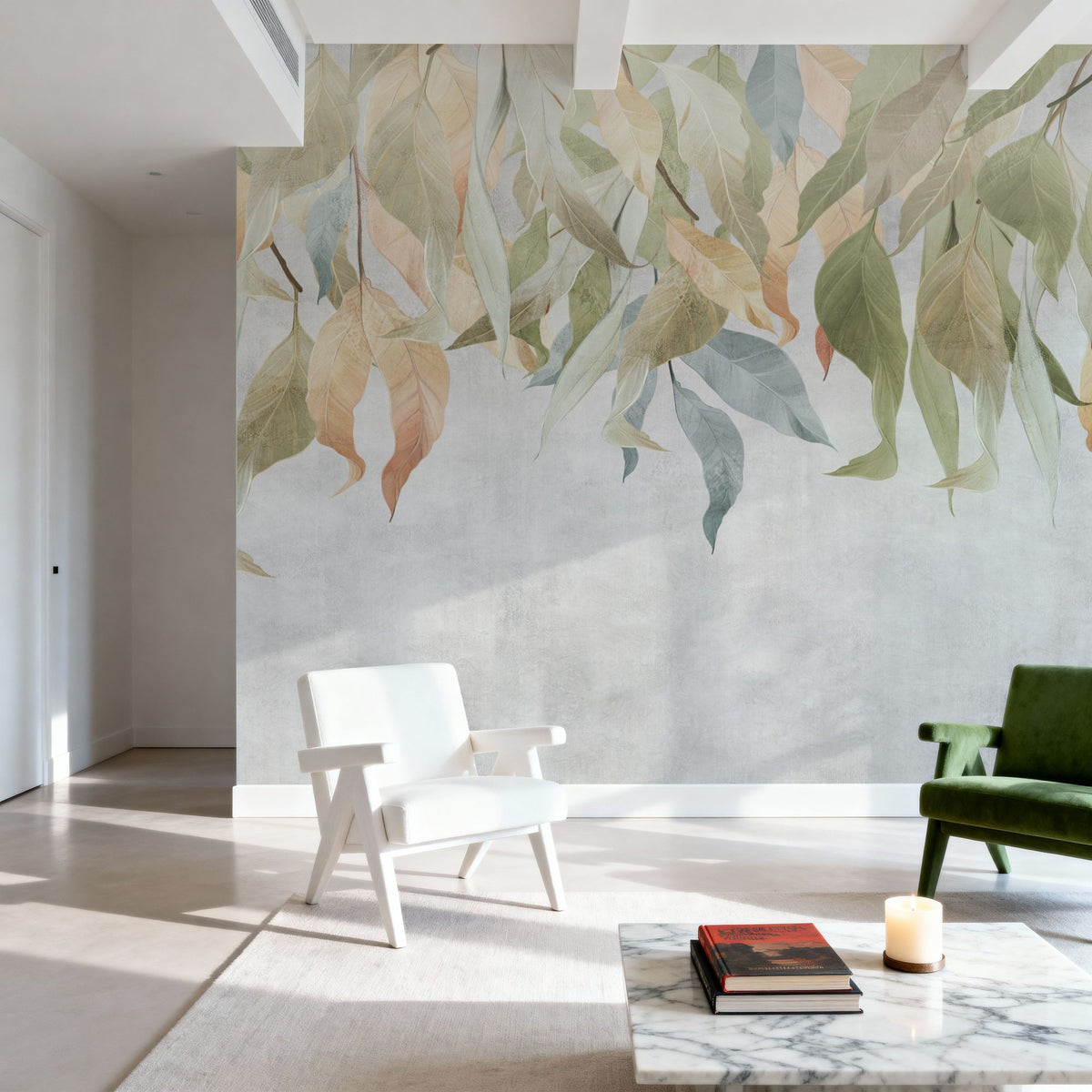 Under the Tree Mural Wallpaper - room preview 06