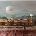 High Mountain Mural Wallpaper - room preview 06