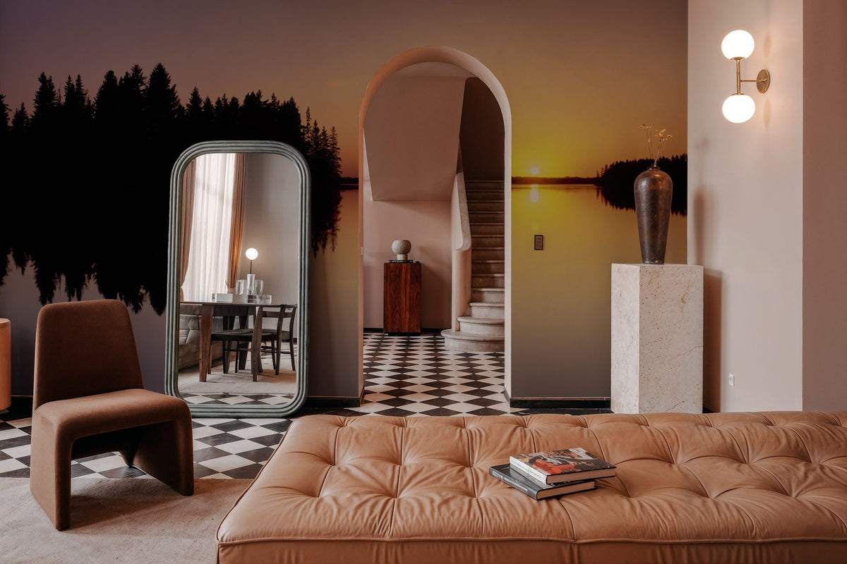 Twilight Reflection Mural Wallpaper - room preview 06