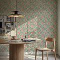 Authentique, Rose Pink Mural Wallpaper - room preview 06