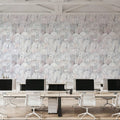 White Forest Treetops Mural Wallpaper - room preview 06