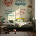 Surf Club Mural Wallpaper - room preview 06