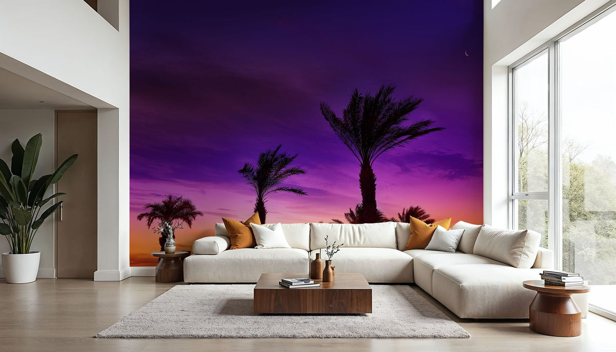 Retamar Palms Mural Wallpaper - room preview 06