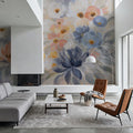 Among the April FLowers Mural Wallpaper - room preview 06