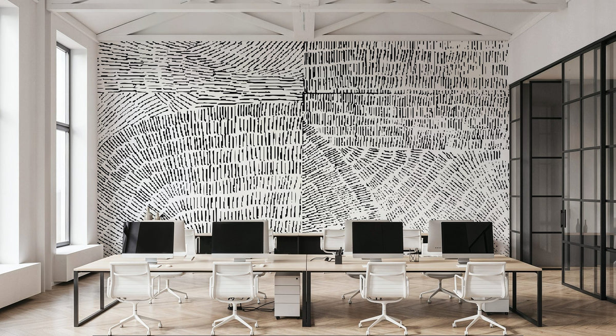 Dwellpaper Abstract Fingerprints Mural Wallpaper image 6