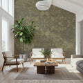 Scandi Flower Ceiling I Mural Wallpaper - room preview 06