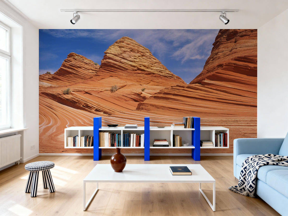 Vermillion Cliffs Mural Wallpaper - room preview 06