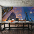Texan Skyscrapers Mural Wallpaper - room preview 06