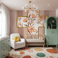 Floral Cross IV Mural Wallpaper - room preview 06