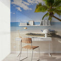 Resting Palm Tree Mural Wallpaper - room preview 06