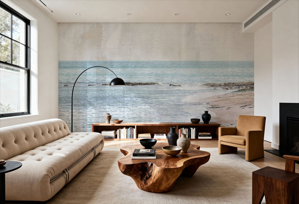 Secret Beach Mural Wallpaper - room preview 06