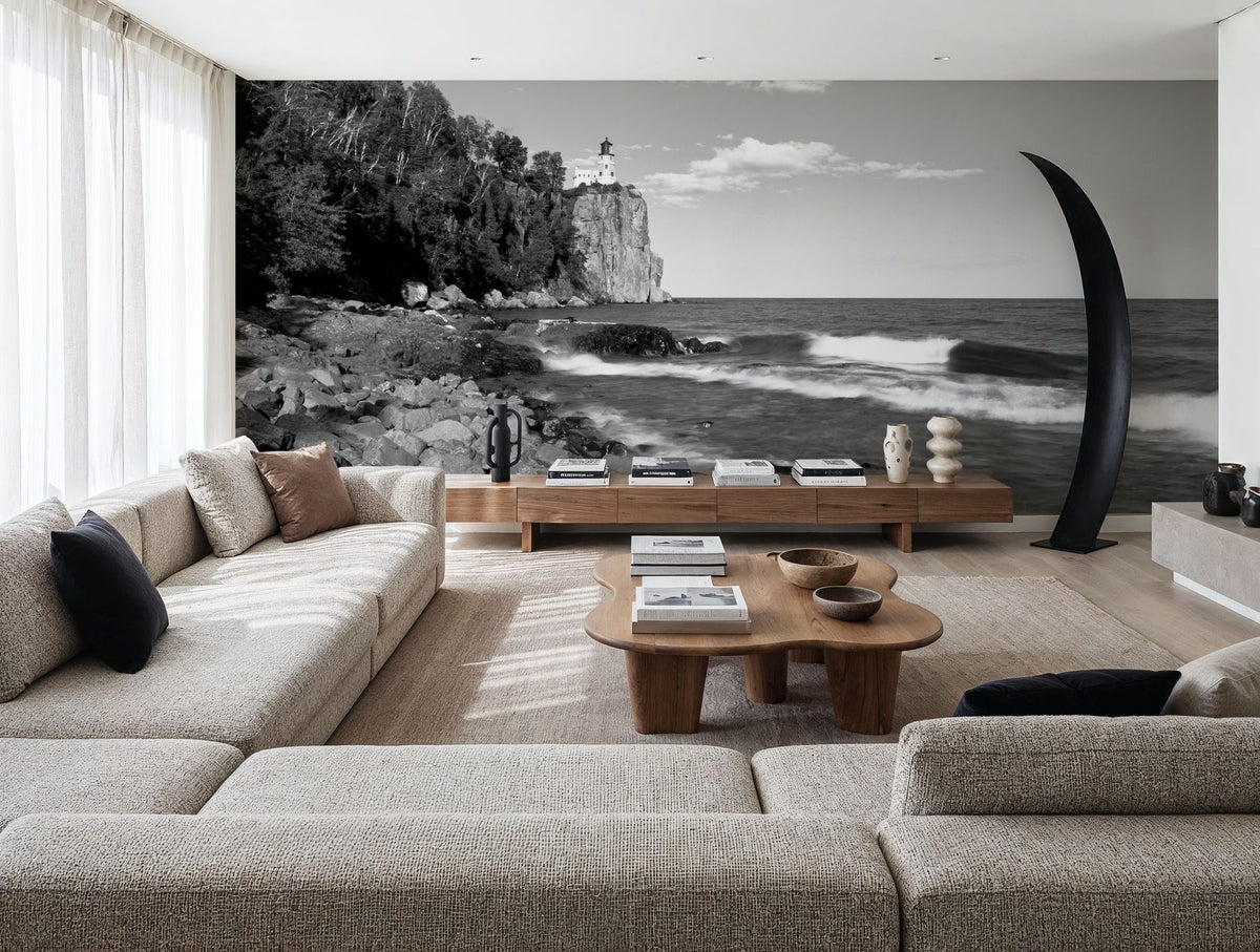 Coastal Guardian Mural Wallpaper - room preview 06