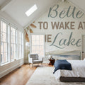 Lake Retreat III Mural Wallpaper - room preview 06