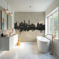 Siena Italy Skyline Concrete Mural Wallpaper - room preview 06