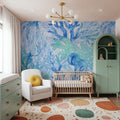Jellyfish Garden Mural Wallpaper - room preview 06