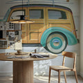 Old Beach Mural Wallpaper - room preview 06