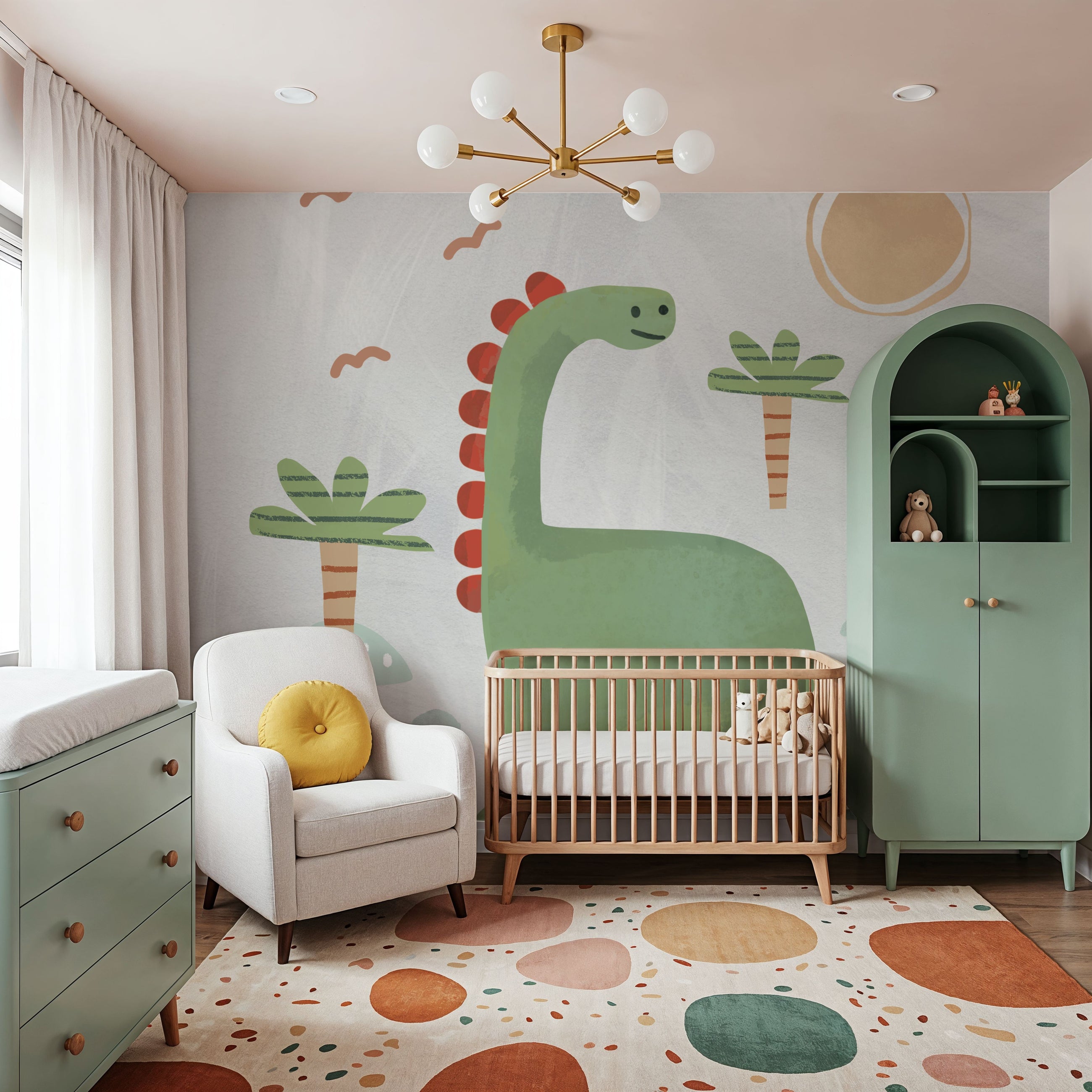 Dino Fun I Mural Wallpaper