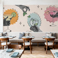 Retro Glamour Drinks Mural Wallpaper - room preview 06