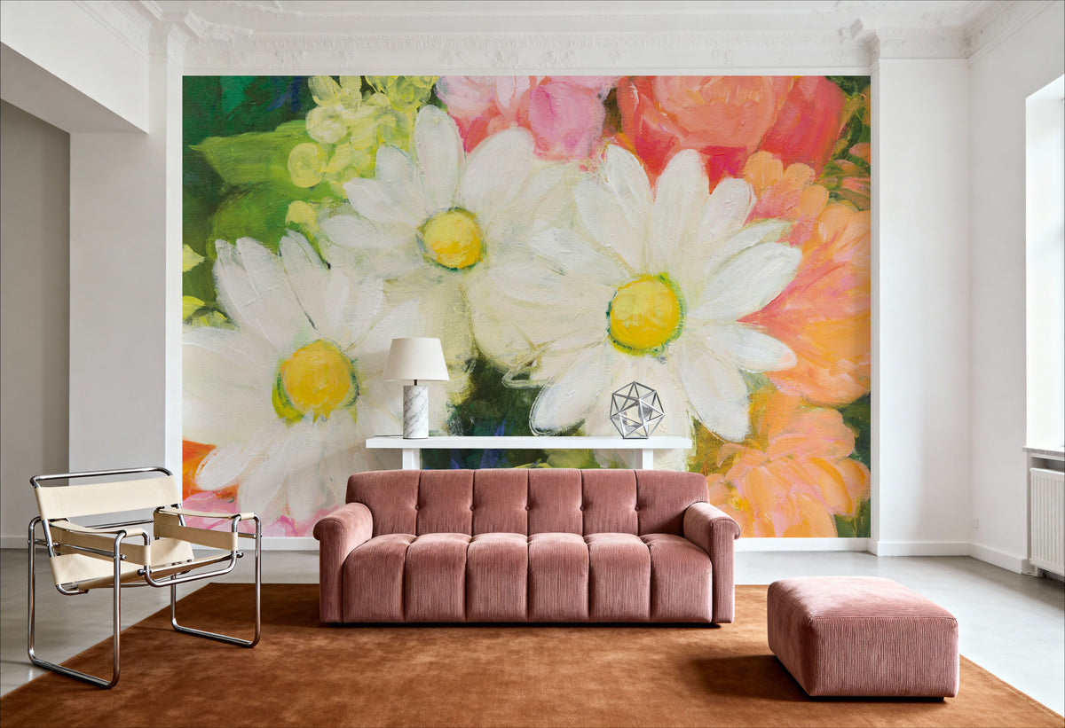 Floral Spectacular I Mural Wallpaper - room preview 06