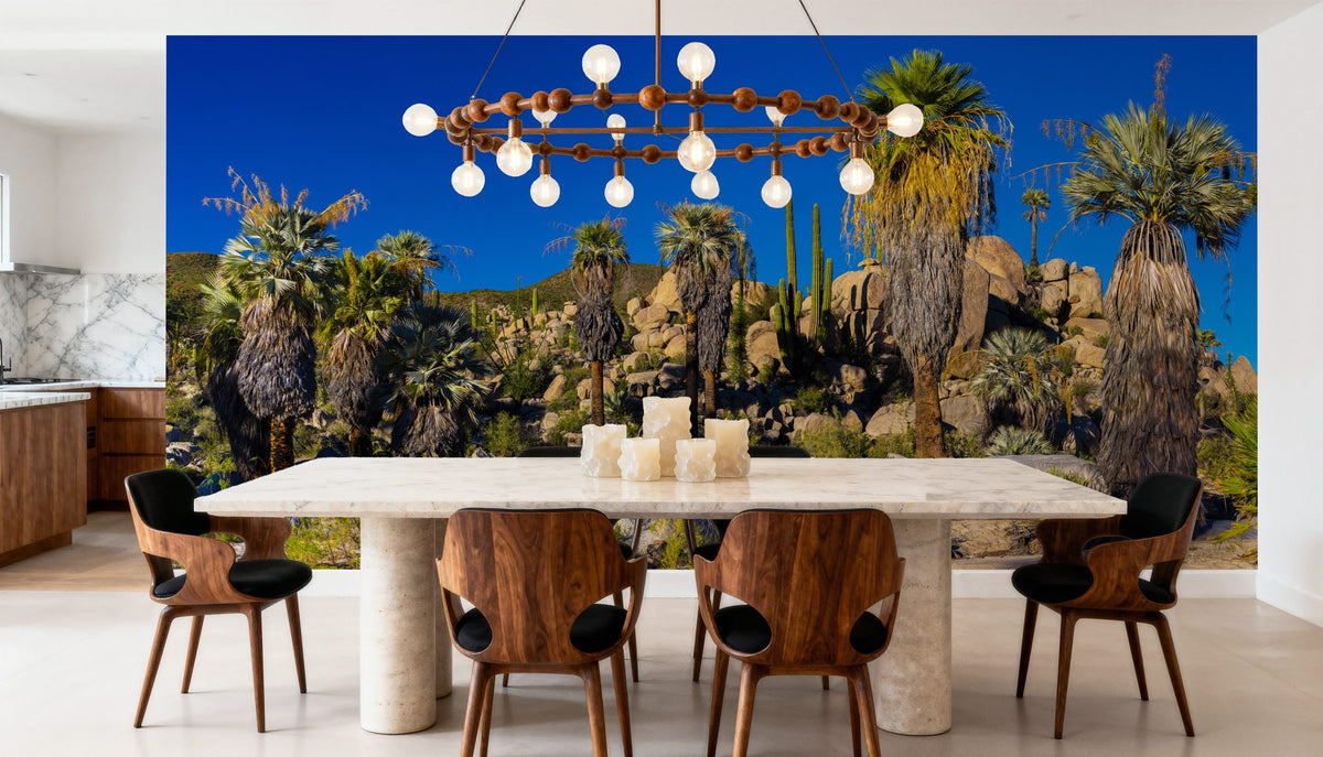 Baja Palms Mural Wallpaper - room preview 06