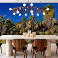 Baja Palms Mural Wallpaper - room preview 06