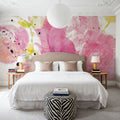 Spring Abstracts Florals II Mural Wallpaper - room preview 06