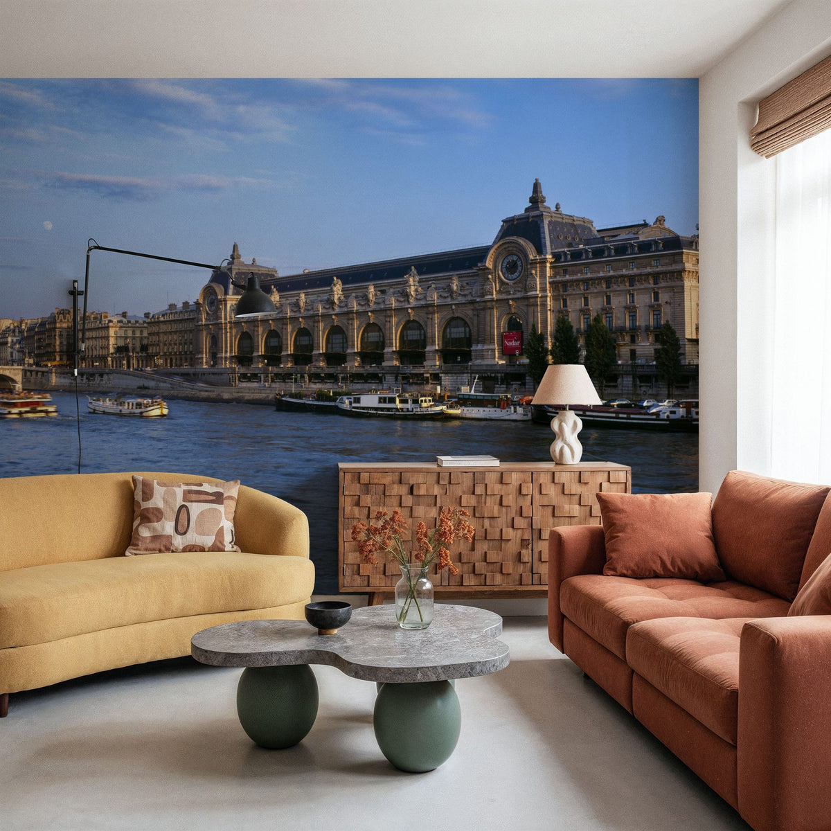 Riverside Grandeur Mural Wallpaper - room preview 06