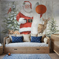Woodland Santa IV Mural Wallpaper - room preview 06