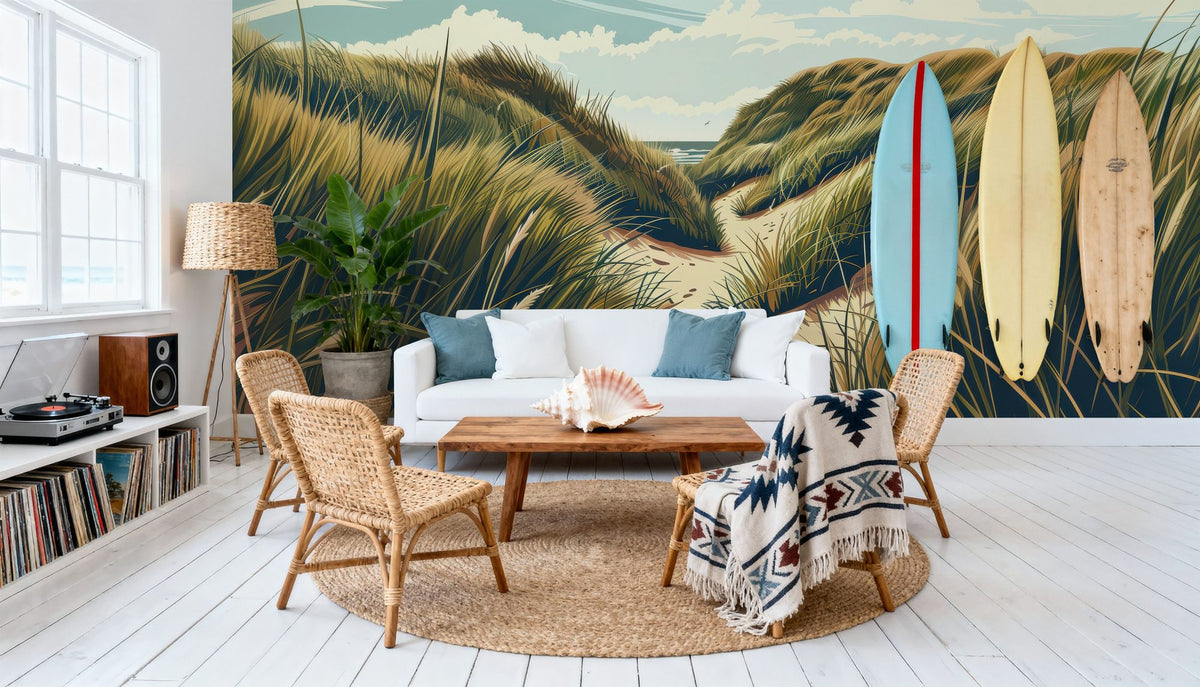 Travel Devon Dunes Mural Wallpaper - room preview 06