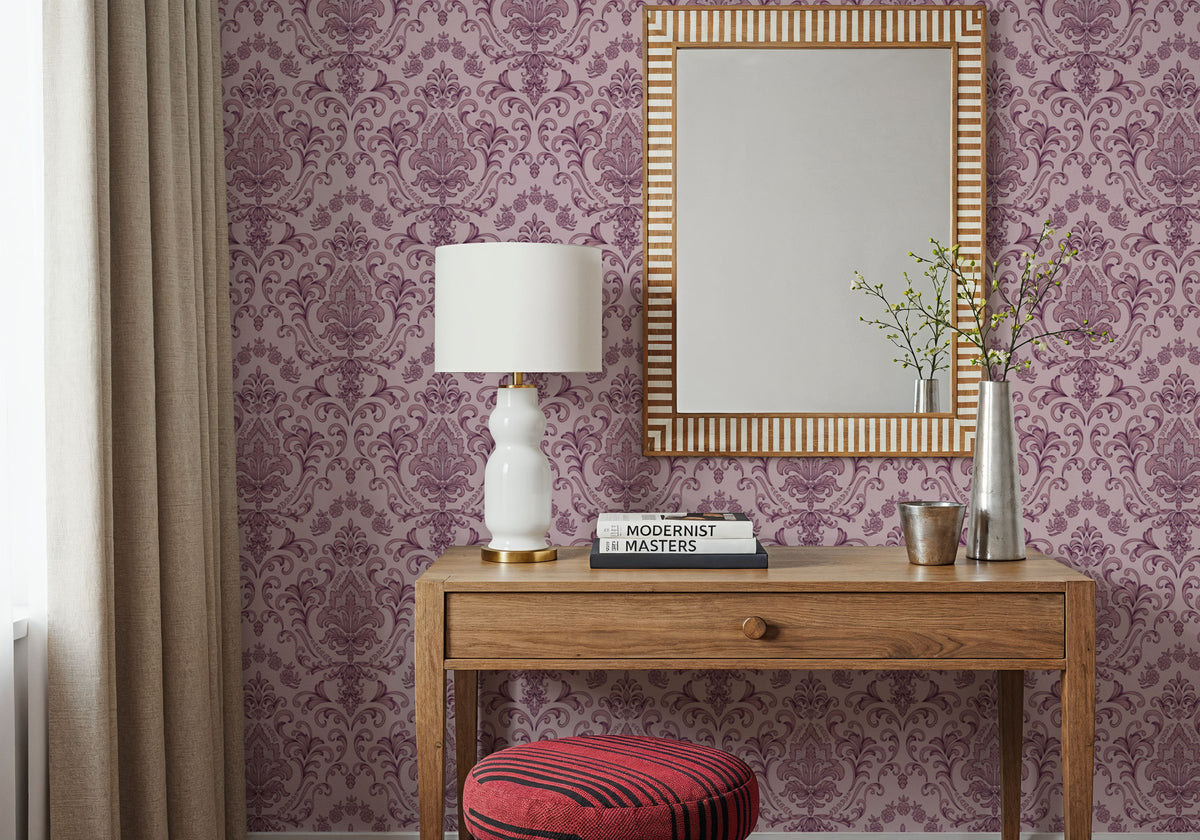 Ludovici Pattern, Cherry Mural Wallpaper - room preview 06