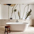 Autumn Orientals Vignette I Mural Wallpaper - room preview 06