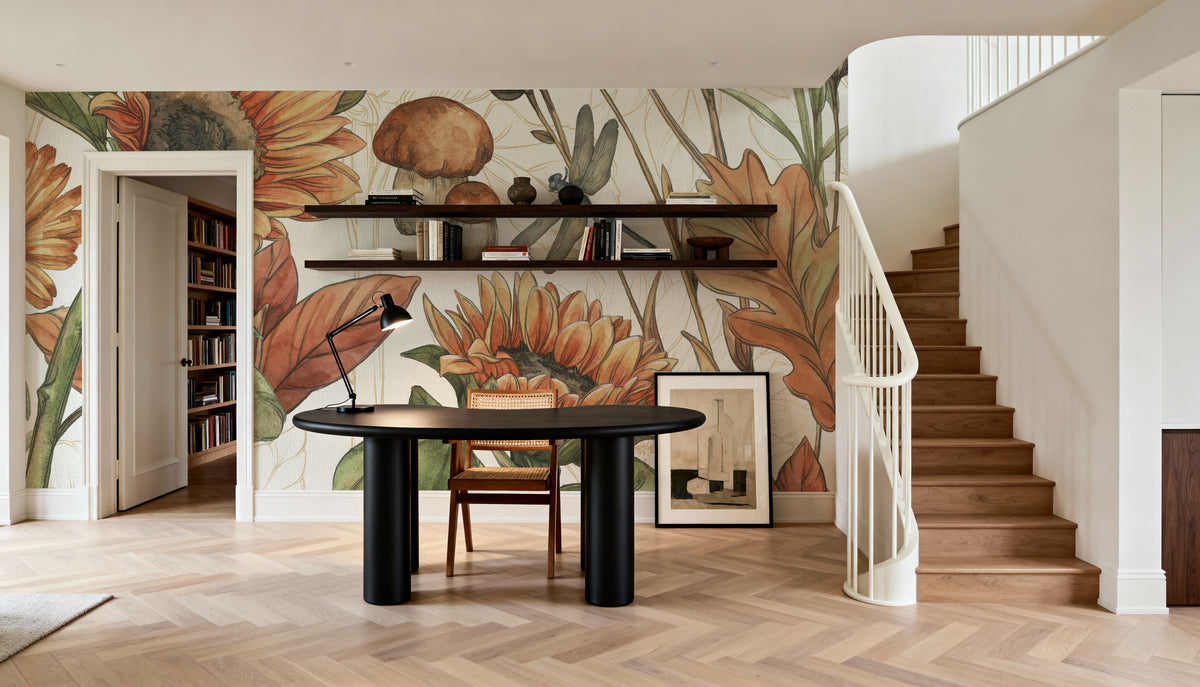 Harvest Home X Mural Wallpaper - room preview 06