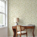 Olive Tree, Twig Green Mural Wallpaper - room preview 06