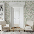 Climbing Wisteria, Ecru Mural Wallpaper - room preview 06
