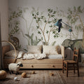 Friendly Jungle Mural Wallpaper - room preview 06