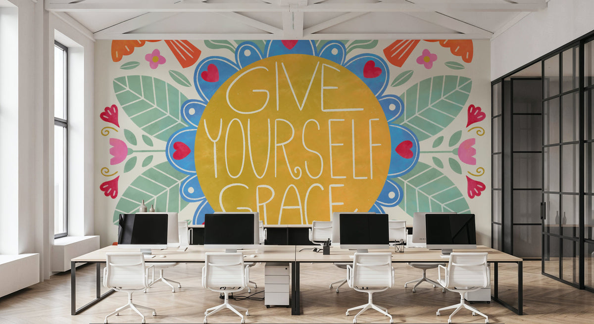 Bloom Bright III Mural Wallpaper - room preview 06