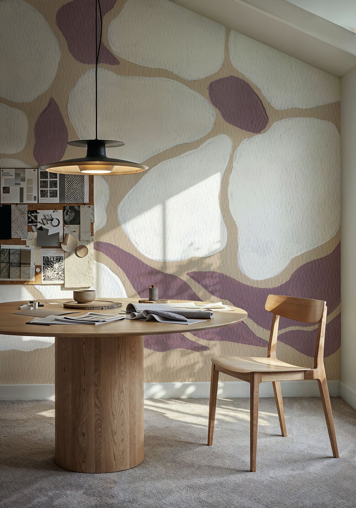 Boho Impact Floral II Mural Wallpaper - room preview 06