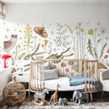 Fantasy Forest - Bright Mural Mural Wallpaper - room preview 06
