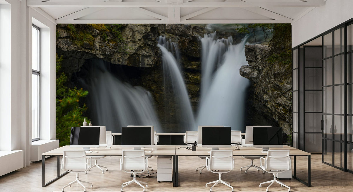 Johnston Creek Canyon Mural Wallpaper - room preview 06