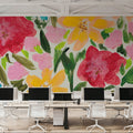 Floral Gift I Mural Wallpaper - room preview 06