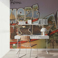 Greetings From Rhode Island Mural Wallpaper - room preview 06