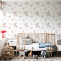 Pink Love Letter Mural Wallpaper - room preview 06