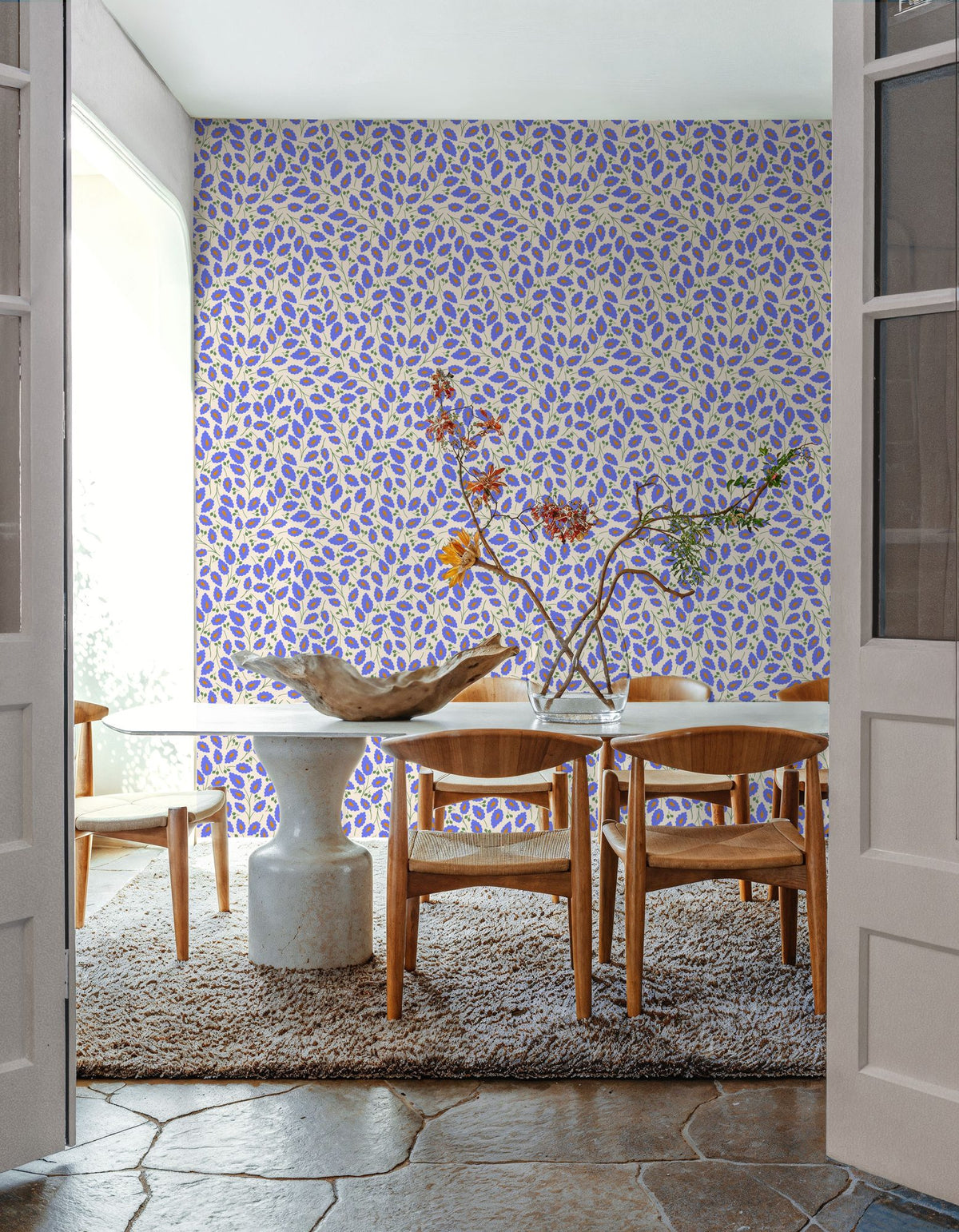 Henri's Foliage Mural Wallpaper - room preview 06