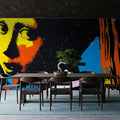 Girl with an Abstract Pearl Mural Wallpaper - room preview 06
