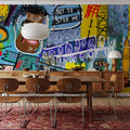 Running in Circles Mural Wallpaper - room preview 06