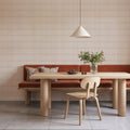 Bamboo Stripes, Sand Mural Wallpaper - room preview 06