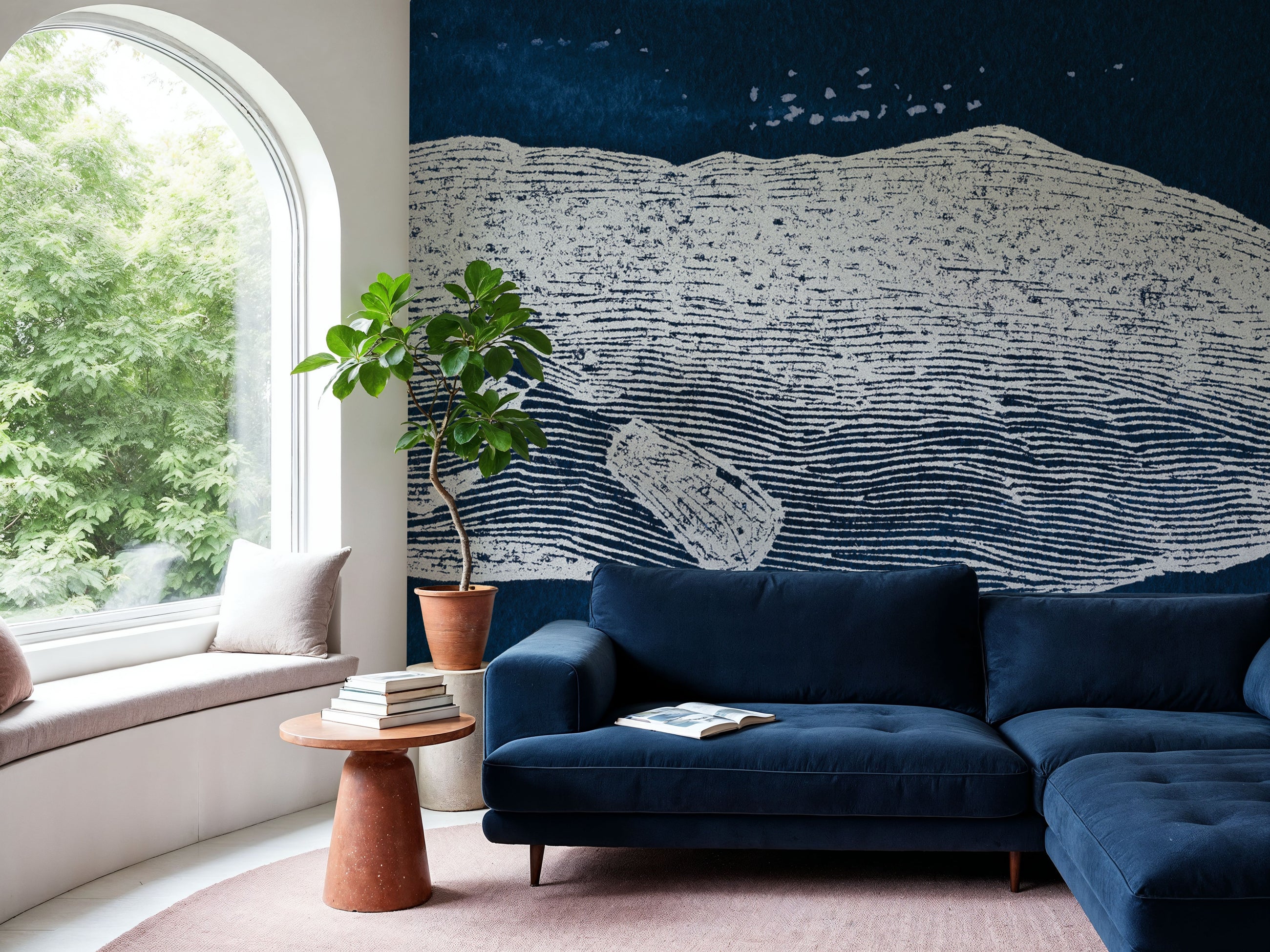 Big Whale Mural Wallpaper