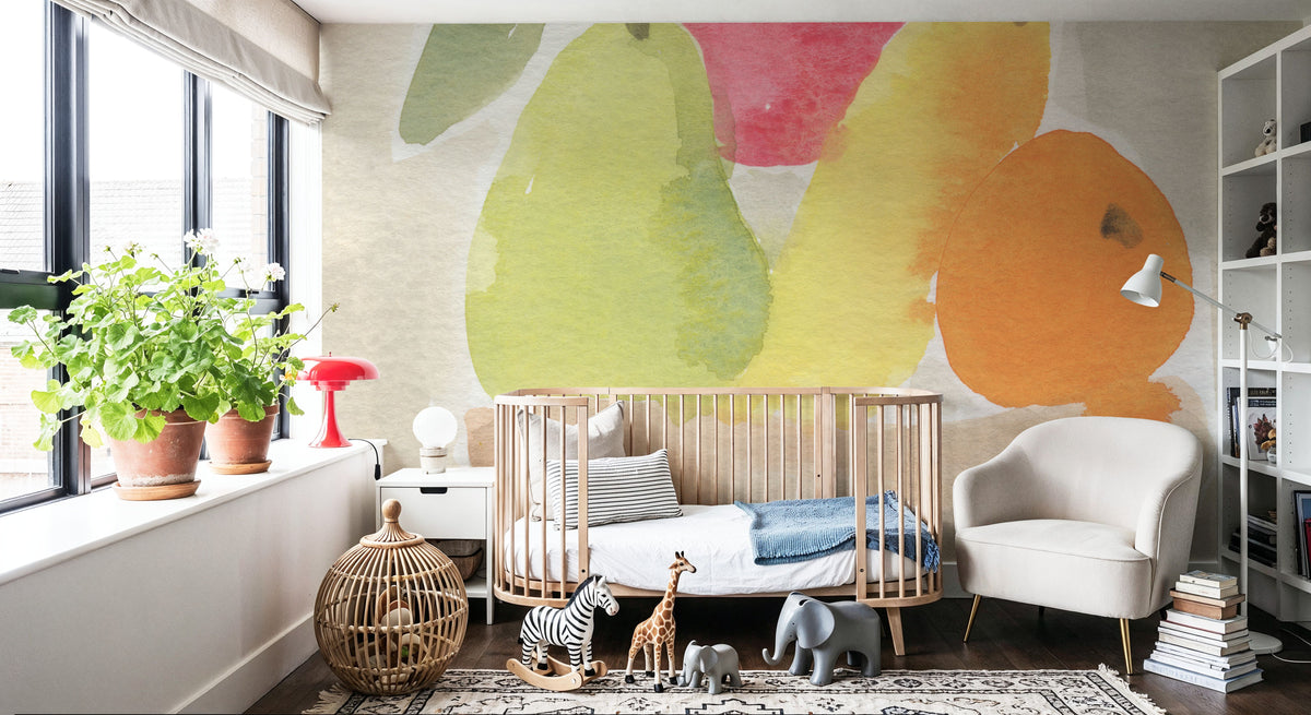 Fruit Bowl I Mural Wallpaper - room preview 06