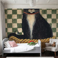 Norman Mural Wallpaper - room preview 06